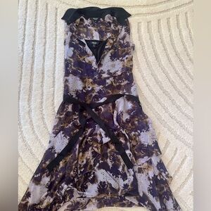 Simply Vera Vera Wang Black and White High Low Sundress